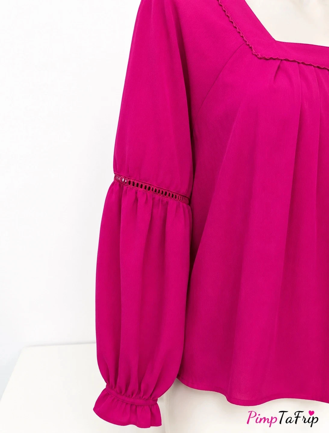 Taille 38 – Blouse fuchsia Soft Grey – photo 2